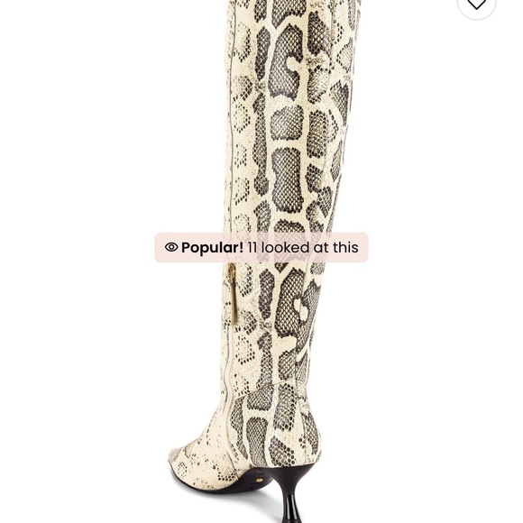 RAYE snake skin boot size 7.5 - Picture 2 of 6